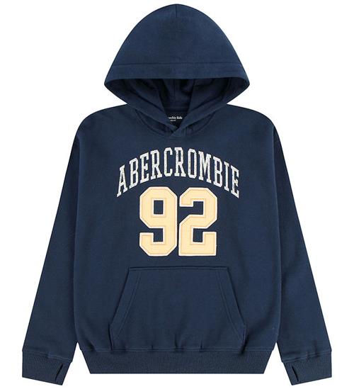 Abercrombie & Fitch Hættetrøje - Navy Blazer