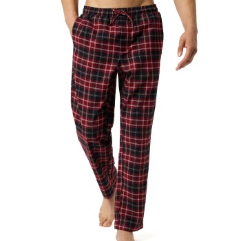 Björn Borg Core Flannel Pyjama Pants Sort/Rød bomuld Large Herre