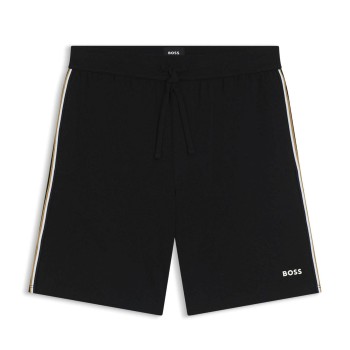BOSS Unique Shorts CW Sort/Hvid bomuld X-Large Herre