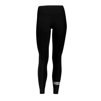 Calvin Klein Women Logo Stripe Leggings Sort polyamid X-Large Dame