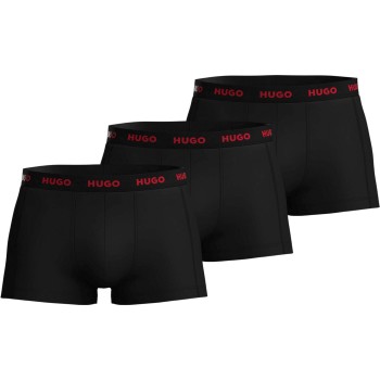 HUGO 3P Triplet Trunk Sort bomuld Large Herre
