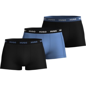HUGO 3P Triplet Trunk Sort/Blå bomuld XX-Large Herre