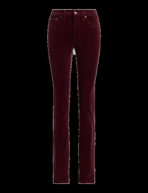 Lauren Ralph Lauren | Stretch Corduroy Mid-Rise Straight Pant | 34