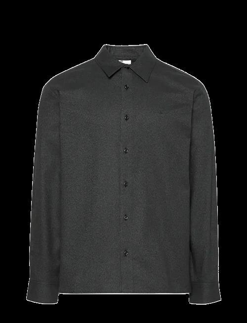 Calvin Klein | Ls Melange Flannel Easy Shirt | XL