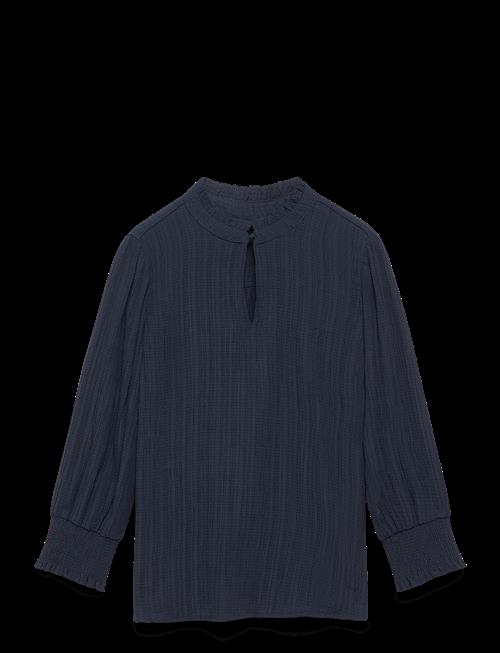 FREE/QUENT | Blouse From Freequent In A Light Material Of Recycled Polyester With A Fine Text | XXL