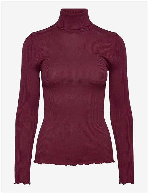 Rosemunde | Rwbeatha Silk Ls Rollneck T-Shirt | XS