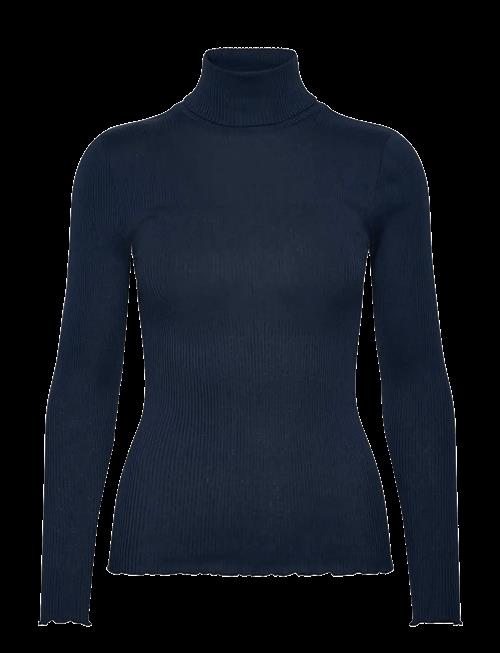 Rosemunde | Rwbeatha Silk Ls Rollneck T-Shirt | S