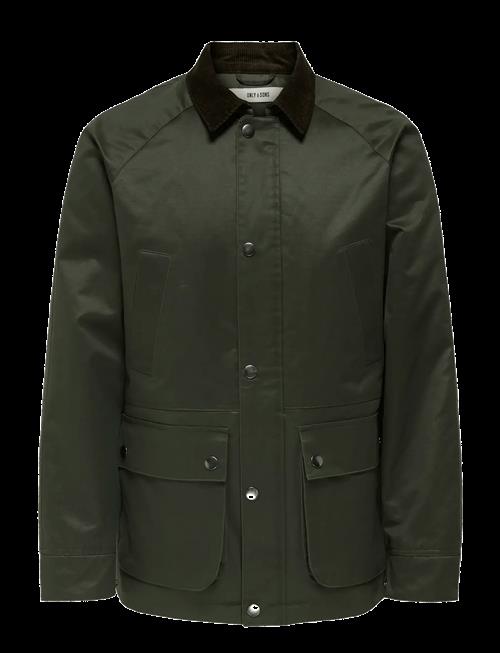 ONLY & SONS | Onsbob Waxed Jacket Otw | XL