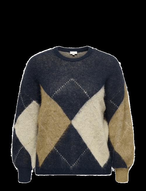 ONLY Carmakoma | Carnoeme Jq Ls O-Neck Knt Noos | 46-48