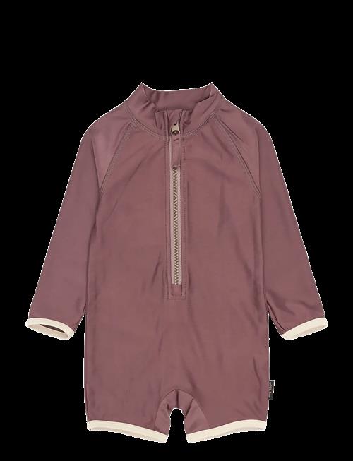 mikk-line | Swim Suit Ls Basic, Grs | 98/104CM
