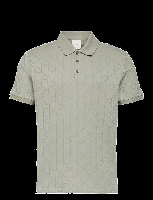 Calvin Klein | Ss Dbl Mercerized Emblem Jacquar | XL