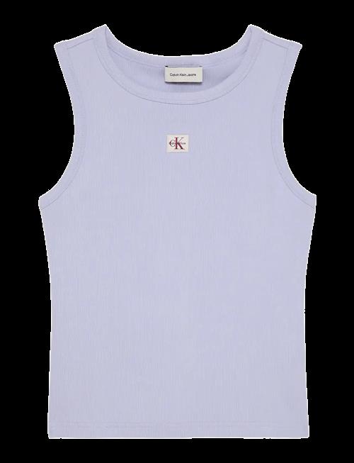 Calvin Klein Jeans | Heritage Label 2X2 Baby Rib Tank | L