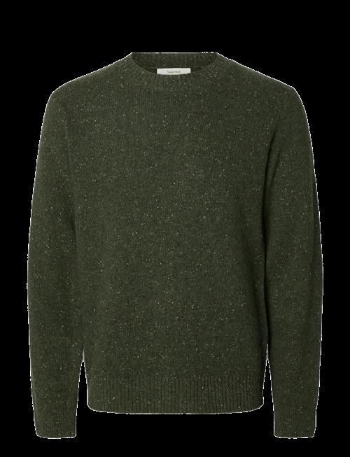 Selected | Slmneil Ls Knit Neps Crew Neck | XXL