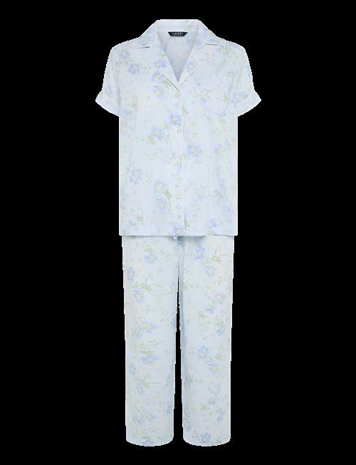 Lauren Ralph Lauren Homewear | Lrl S/S Notch Collar Cropped Pant P | M