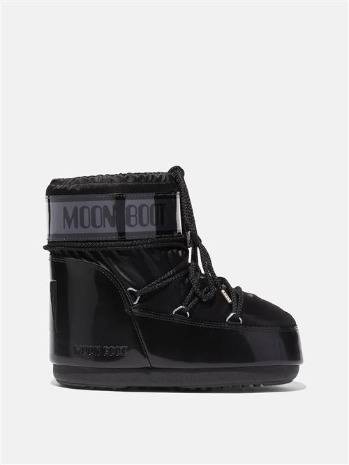 Moon Boot Mb Icon Low Glance Snestøvler Black  Black 33-35 EU  Sort  33-35 EU  Piger