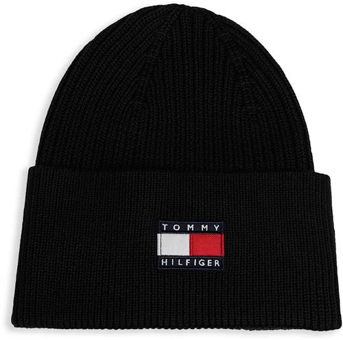 Tommy Hilfiger Heritage Flag Hue Black  Black L/XL  Sort  L/XL  Drenge, Piger