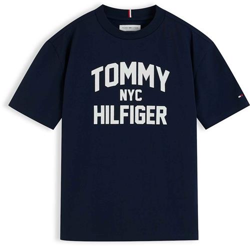 Tommy Hilfiger Brand Love T-shirt Dark Blue  Dark Blue 4 Y  Blå  4 år  unisex