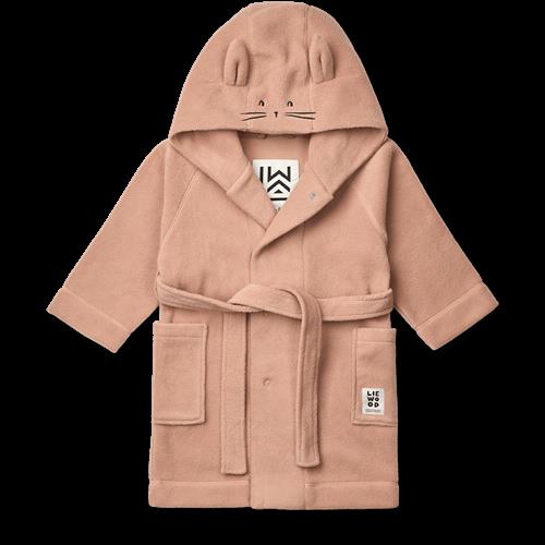 Liewood Minik Fleece-badekåbe Pale Tuscany  Pale Tuscany 1-2 Y  Beige  1-2 år  unisex