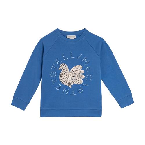 Stella McCartney Kids Hættetrøje Air Force Blue  Air Force Blue 10 Y  Blå  10 år  Piger