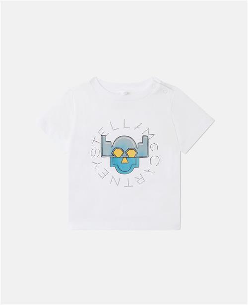 Stella McCartney Kids T-shirt White  White 24 months  Hvid  24 måneder  Drenge