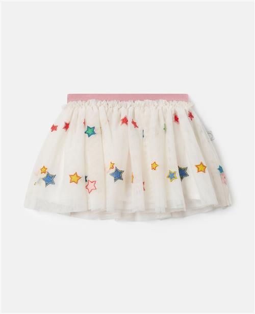 Stella McCartney Kids Nederdel Avorio Multicolor  Avorio Multicolor 12 months  Creme  12 måneder  Piger