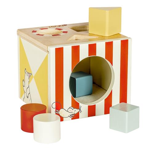 Micki Shape Sorter Box Multicolor Multicolor One Size  Beige  One Size 18 M+ Drenge, Piger