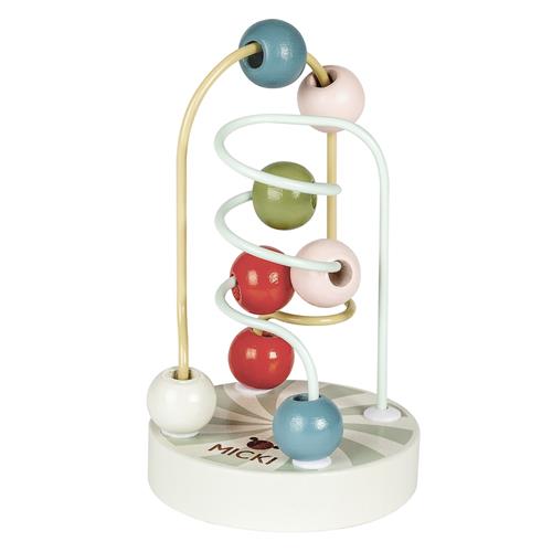 Micki Spiral Ball Track Multicolor Multicolor One Size  Beige  One Size 1+ Years Drenge, Piger