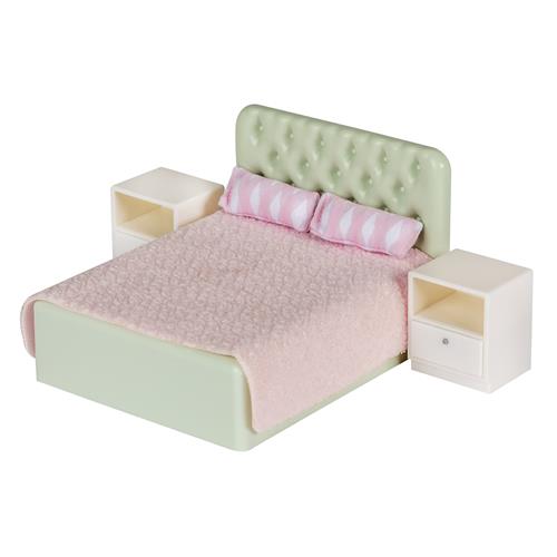 Lundby Basic Bedroom Green Green One Size  Grøn  One Size 3+ Years unisex