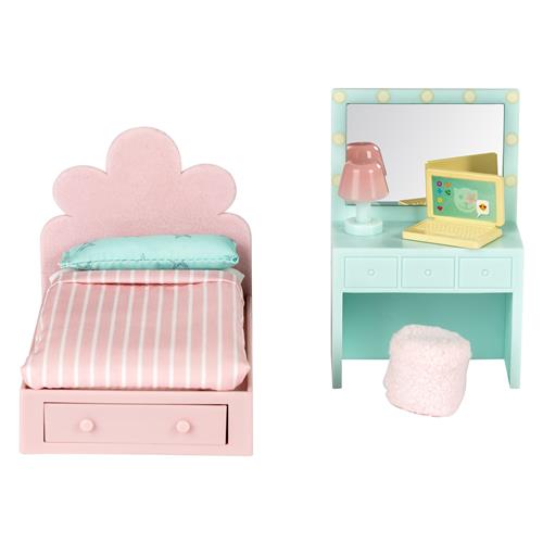 Lundby Teenager's Room Pink Pink One Size  Lyserød  One Size 3+ Years unisex
