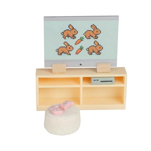 Lundby TV & Gaming Yellow Yellow One Size  Gul  One Size 3+ Years unisex