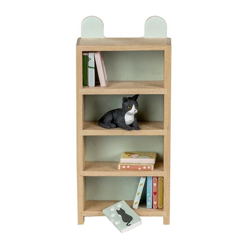 Lundby Bookshelf Wood Wood One Size  Hvid  One Size 3+ Years Drenge, Piger