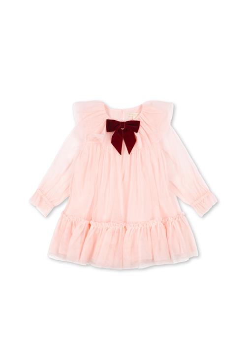 Konges Sløjd Bow Kjole Creole Pink  Creole Pink-2Y  Lyserød  2 år  Piger