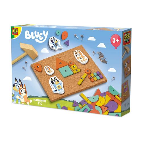 SES Creative Bluey  Hammer Tic Blue One Size  Blå  One Size 3-6 Years unisex