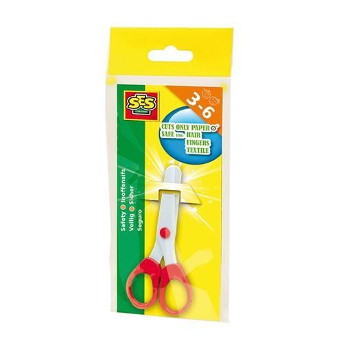 SES Creative Junior Safety Scissors Yellow One Size  Gul  One Size 3-6 Years Drenge, Piger