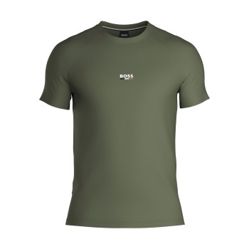 BOSS 3P Classic T ShirtRN Slim Fit Grøn bomuld Large Herre