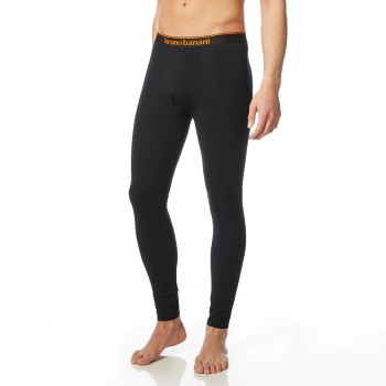 Bruno Banani Lange Underbukser Warm Up Longpant Sort bomuld Large Herre