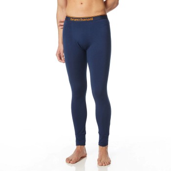 Bruno Banani Lange Underbukser Warm Up Longpant Marineblå bomuld X-Large Herre