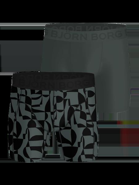 Björn Borg Sports Lightweight Boxers 2-pack Grøn, M