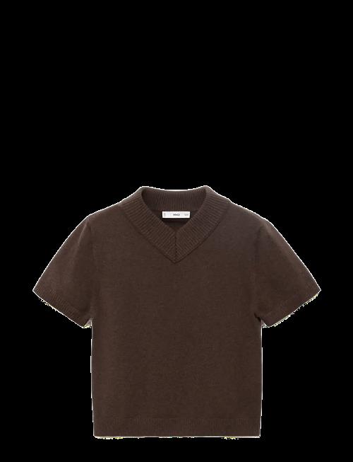 Mango | V-Neck Knit Sweater | S