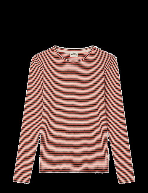 Mads Nørgaard | 2X2 Cotton Stripe Talino Tee L/S | 128