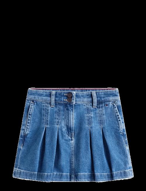 Tommy Hilfiger | Denim Pleated Skirt | 164
