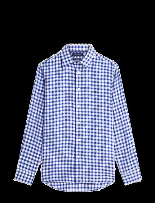 Tommy Hilfiger | Linen Essential Gingham Rf Shirt | M