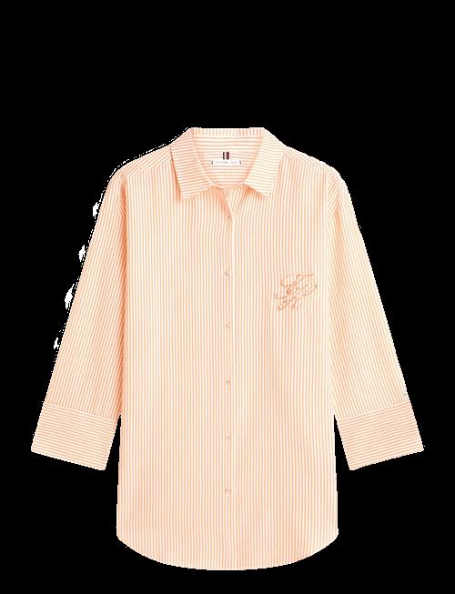 Tommy Hilfiger | Seersucker Long Shirt | L