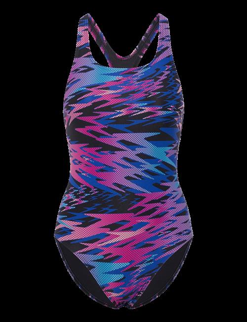 Speedo | Hyperboom Print Medalist Swimsuit | 36