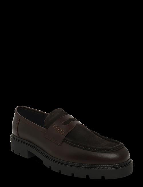 Bianco | Biajeff Penny Loafer Leather Mix | 40