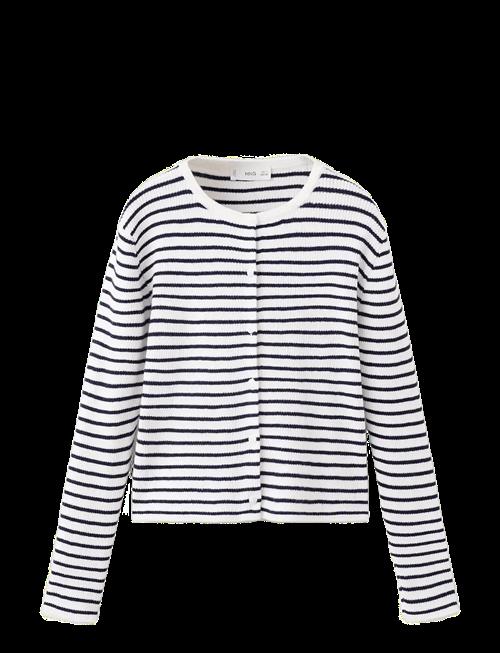 Mango | Stripped Knit Cardigan | 152