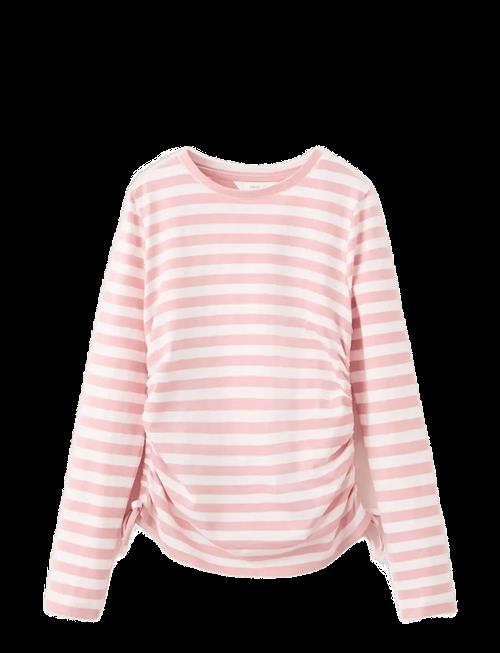 Mango | Long-Sleeved T-Shirt With Ruffles | 140