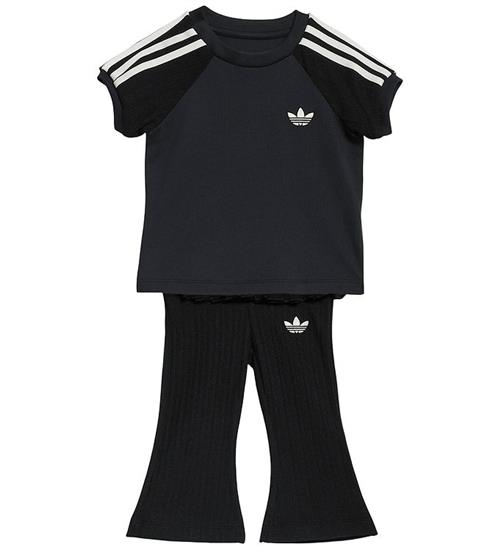 adidas Originals Sæt - Bukser/T-shirt - Strik - Black