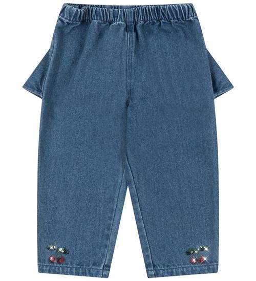 Konges Sløjd Bukser - Magot - Denim Blue m. Pailletter