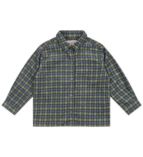 Konges Sløjd Skjorte - Fløjl - Cara - Laurel Blue Check